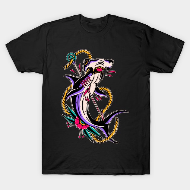 wild shark T-Shirt by ILLUSTRA.13